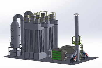 工業油煙靜電凈化系統